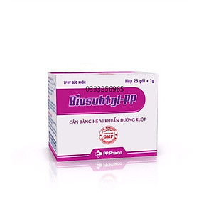 Men tiêu hóa BIOSUBTYL-PP Hộp 25 gói