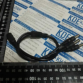 Dây chia cổng DC 5.5*2.1mm 1 sang 3 kde2665