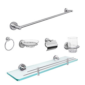 Mua Bộ phụ kiện inox cao cấp 6 món inox 304 TOVASHU 304D