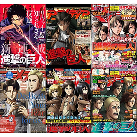 ( 6 tấm ) Poster ATTACK ON TITAN ĐẠI CHIẾN TITAN tranh treo A4 album ảnh in hình anime chibi đẹp treo tường trang trí