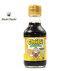 Nước tương ăn dặm giảm muối Nhật Bản 150ml ChiBi (Yamagen) cho bé từ 9 tháng tuổi