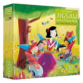 Sách tiếng Anh - Usborne Book & Jigsaw Snow White and the Seven Dwarfs