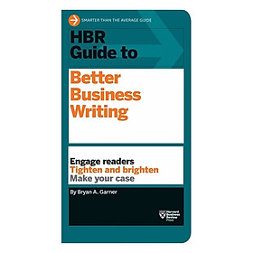 Harvard Business Review: Guide To Better Business Writing