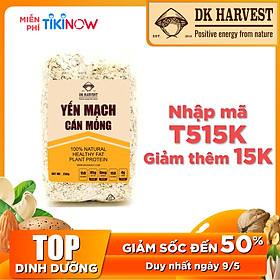 Yến Mạch Cán Mỏng DK Harvest - Túi 250g, 500g, 1kg, 4.5kg