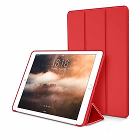 Bao da silicone dẻo PKCB - Smart cover dành cho iPad 2017 9.7 inch - Đỏ tươi - Ipad Air 2