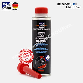 Dung dịch Bluechem Vệ sinh Bộ lọc muội than Diesel DPF Power Clean 300ml