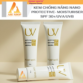 Kem Chống Nắng PEONY WHITE NANO - Protective Moisturiser Sunscreen SPF30+ 60ml - Chống Lại Mọi Cái Nắng