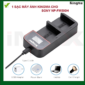 Mua SẠC ĐÔI KINGMA VER 3 MÀN HÌNH LCD FOR SONY NP-F550 / F750 / F770 / F970 / FM50 / FM500H - HÀNG CHÍNH HÃNG