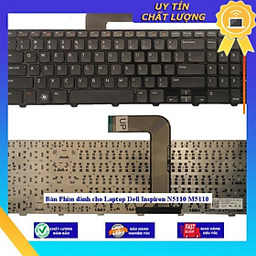 Bàn Phím dùng cho Laptop Dell Inspiron N5110 M5110 - Hàng Nhập Khẩu New Seal