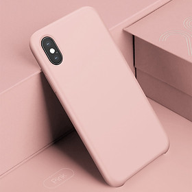 Ốp lưng silicon case cho iPhone X / Xs chống sốc chống bám bẩn