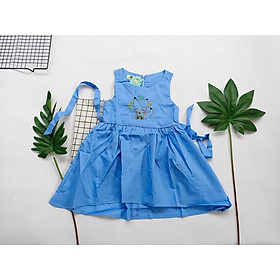 Váy thô thêu cáo size 2-8T. Chất thô co giãn thoáng mát, dễ mặc. Thương hiệu LITIBABY