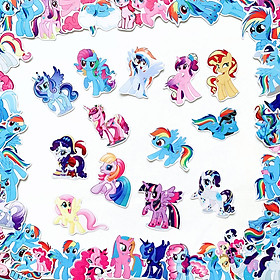 Sticker PONY set 30 ảnh decal hình dán