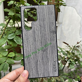 Ốp lưng dành cho Samsung S22 Ultra vân gỗ Aioria