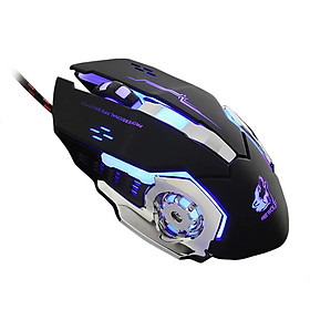 Mua Chuột chuyên game 6D - LED 7 màu FREE WOLF -dc2220