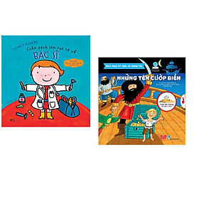 Combo 2 cuốn Cuốn sách lớn rực rỡ về bác sĩ + Bách khoa tri thức đa tương tác - Những tên cướp biển