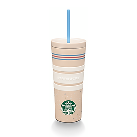 Ly Starbucks Cold Cup 16Oz (473ml) SS NATURAL SUM TERRAZZO