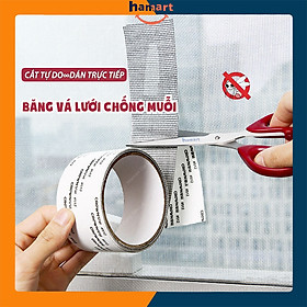 Mua Băng Keo Dán Vá Lưới Chống Muỗi Cửa Sổ Màn Ngủ Chống Côn Trùng Kín Gió Dính Chắc Tiện Lợi