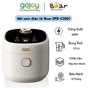 Mua Nồi cơm điện tử Bear DFB-C30D1 - Hàng Chính Hãng