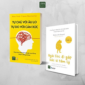Sách  Combo 2 cuốn Ngài cóc đi gặp bác sĩ tâm lý + Tự chủ với âu lo, tự do với cảm xúc - BẢN QUYỀN