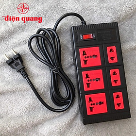 Ổ cắm 6 lỗ 2500W chịu nhiệt ĐQ ESK 2BR 6ECO