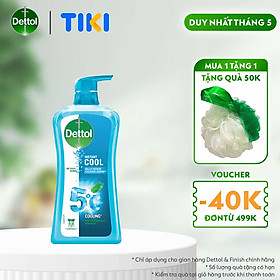 Sữa tắm Dettol mát lạnh tức thì - chai 950g