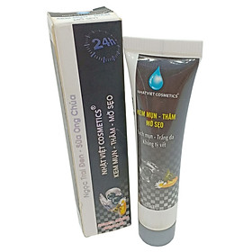 Tuýp Kem Mụn Thâm, Liền Sẹo, Ngọc Trai Đen, Sữa Ong Chúa 15g