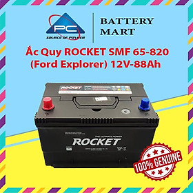 Bình Ắc Quy 12V-88Ah, Ắc Quy ROCKET SMF 65-820 (Ford Explorer)