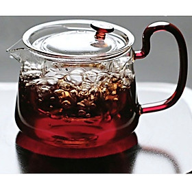 Mua Bình pha trà thủy tinh cao cấp có lõi lọc crystan - 580ml - ANTH419