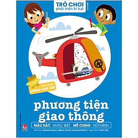 [Download Sách] Trò Chơi Phát Triển Trí Tuệ: Phương Tiện Giao Thông