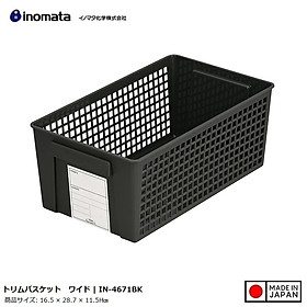 Giỏ nhựa đựng đồ Inomata Slim đa năng Full Size - Hàng nội địa Nhật Bản
