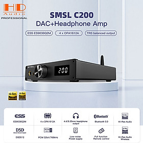 Mua DAC SMSL C200 Trang Bị ES9038Q2M + 4OPA1612A - DAC Mới 2022 - Hàng Chính Hãng