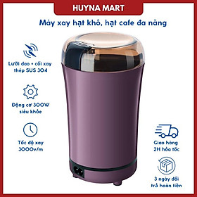 Máy Xay Hạt Cafe, Hạt Khô, Hạt Tiêu, Ngũ Cốc, Đậu Nành Đa Năng, Cối Xay Thép Không Gỉ SUS 304 Cao Cấp