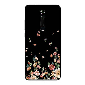 Ốp Lưng in cho Xiaomi Mi 9T Mẫu Hoa Ngũ Sắc - Hàng Chính Hãng