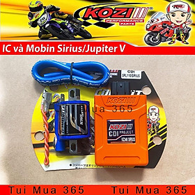 Combo Kozi IC và Mobin Faito 5400 Độ Sirius 110, Jupiter V Malaysia