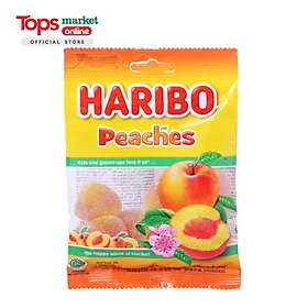 Kẹo Dẻo Haribo Peaches 80G