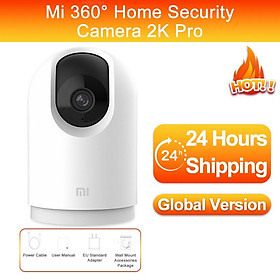 Phiên bản toàn cầu mới Xiaomi Mi 360° Camera an ninh gia đình 2K Pro Baby Monitor 1296P HD Night Vision Intercom Voice Voice Webcam báo động AI Màu sắc: Mi 360 Camera 2K Pro