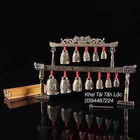 Mua Bộ gõ chuông cổ Biên Chung phong thủy trang trí 2 tầng tphcm