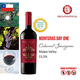 Rượu Vang Đỏ Chile MontGras Day One Cabernet Sauvignon