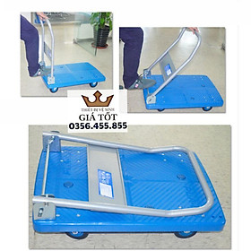 Mua XE ĐẨY HÀNG SÀN NHỰA TAY GẬP F-017A 700*500