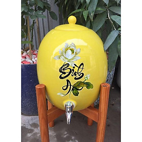 Bình nước sứ Bát Tràng 05 Lít