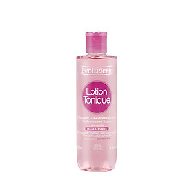 Nước hoa hồng làm sạch sâu và cân bằng da Evoluderm dành cho da nhạy cảm 250ml - 3061