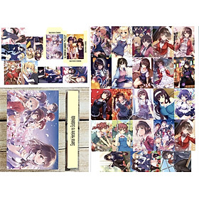 Bộ lomo card Saenai Heroine no Sodatekata 30 ảnh khác nhau/ hộp Thẻ card Saenai Heroine no Sodatekata 