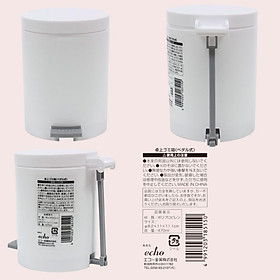 Mua Thùng rác để bàn mini có bàn đạp nội địa Nhật Bản