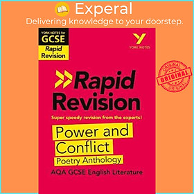Sách - York Notes for AQA GCSE(9-1)Rapid Revision: Power and Conflict Poetry Anth by David Grant (UK edition, paperback)
