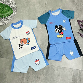 Bộ Quần Áo Thể Thao Chất Thông Hơi Cho Bé Trai Bé Gái