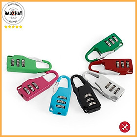 Khóa số mini, khóa balo, khóa túi xách, khóa hành lý, khóa vali giá rẻ