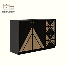 Mua  Happy Home Furniture  CHARIS   Tủ lưu trữ 2 cửa mở - 4 ngăn kéo   120cm x 40cm x 78cm ( DxRxC)  TCM_120
