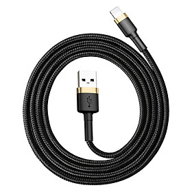 Cáp sạc iPhone 5/6/7/8/X/XS/XS Max Baseus Cafule dài 1m - Hàng chính hãng