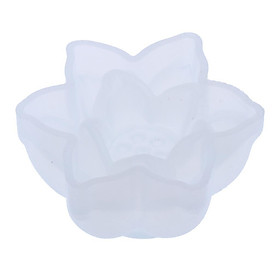 3D Lotus Silicone   Mould Chocolate  Candle Soap