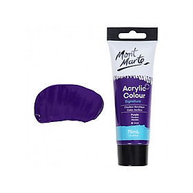 Màu ACRYLIC COLOUR SIGNATURE MONT MARTE cao cấp dạng tuýp 75ML vẽ trên nhiều chất liệu như Tường, Kính, Vải